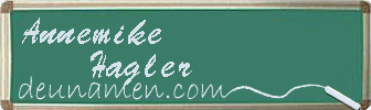 Annemike Hagler Visitenkarte